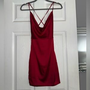 Red oh Polly Dress